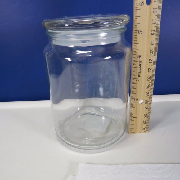 REAL sea shells & blue tumbled glass in NEW glass jar w seal & lid (+2 pounds) - Picture 13 of 16